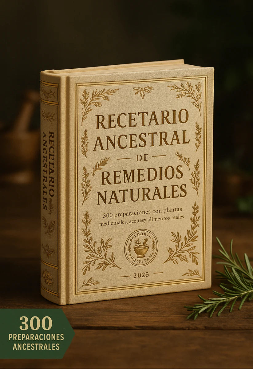RECETARIO ANCESTRAL + 10 LIBROS DE REGALO.